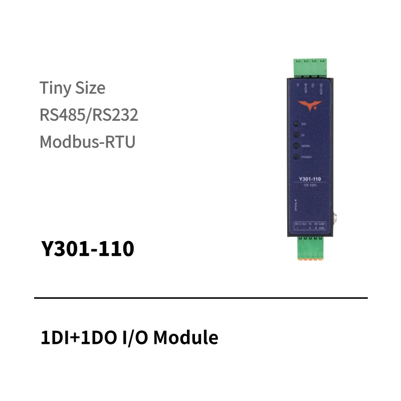I/O modules with 1 digital input & 1 digital output