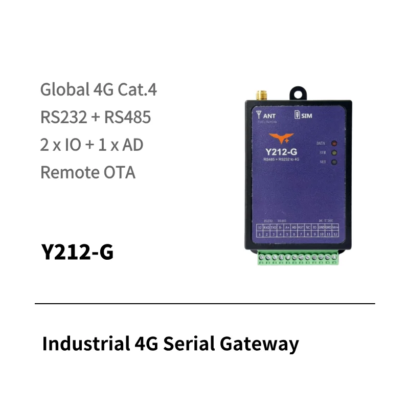 Serial to 4G gateway