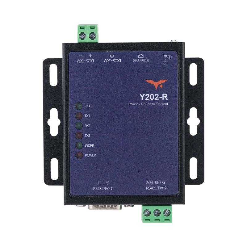 Y212-G Industrial 4G LTE Serial Gateway device