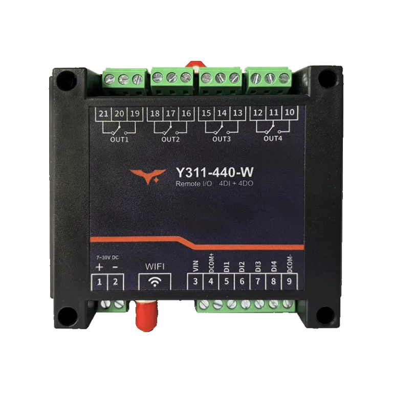 Remote I/O module with 8DI/8DO ports